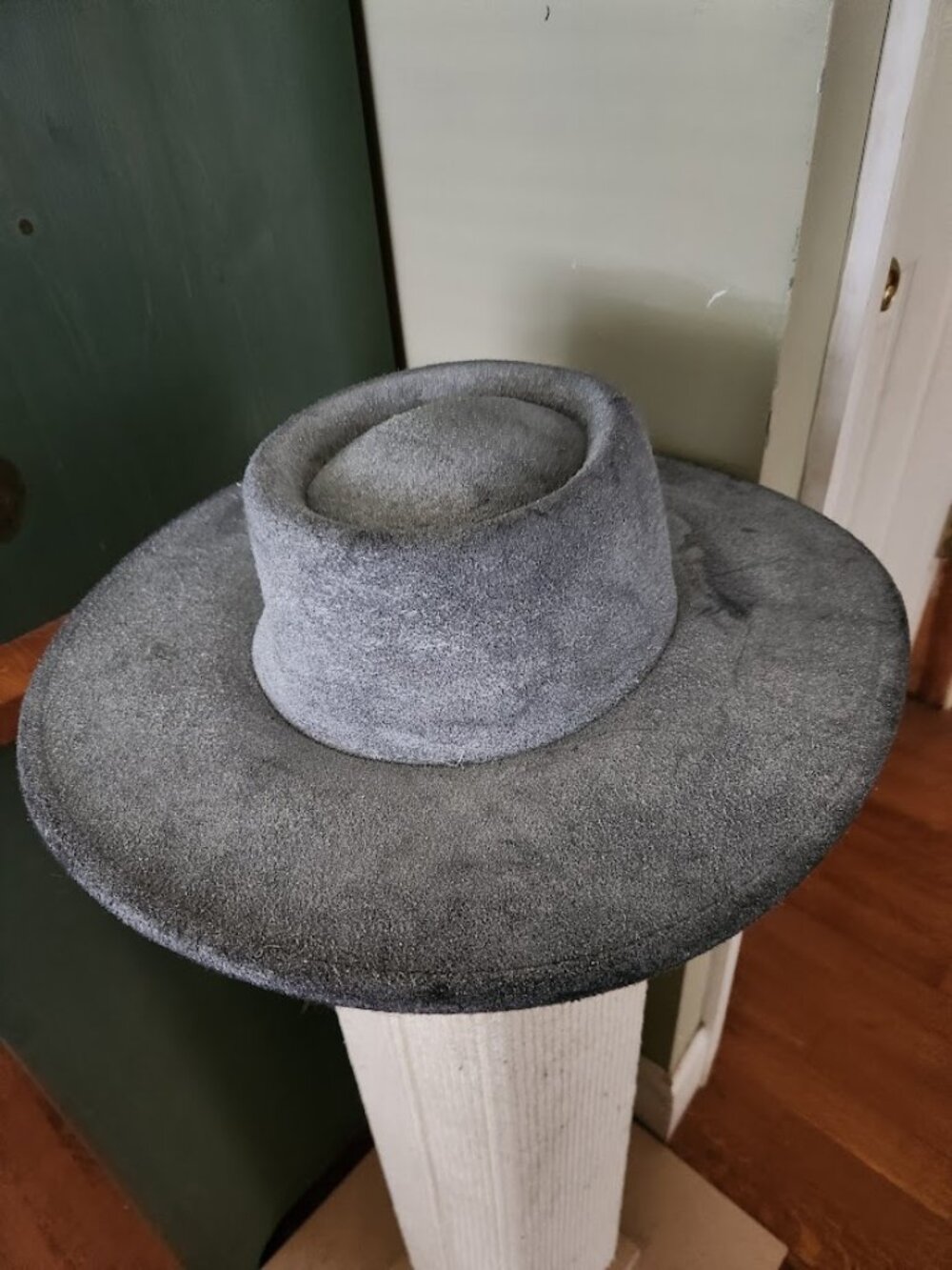 she is a sexy gray hat